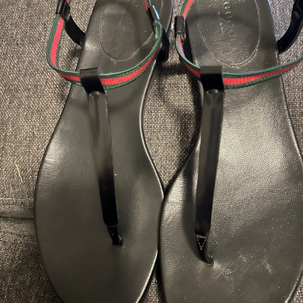 Gucci Leather Sandals